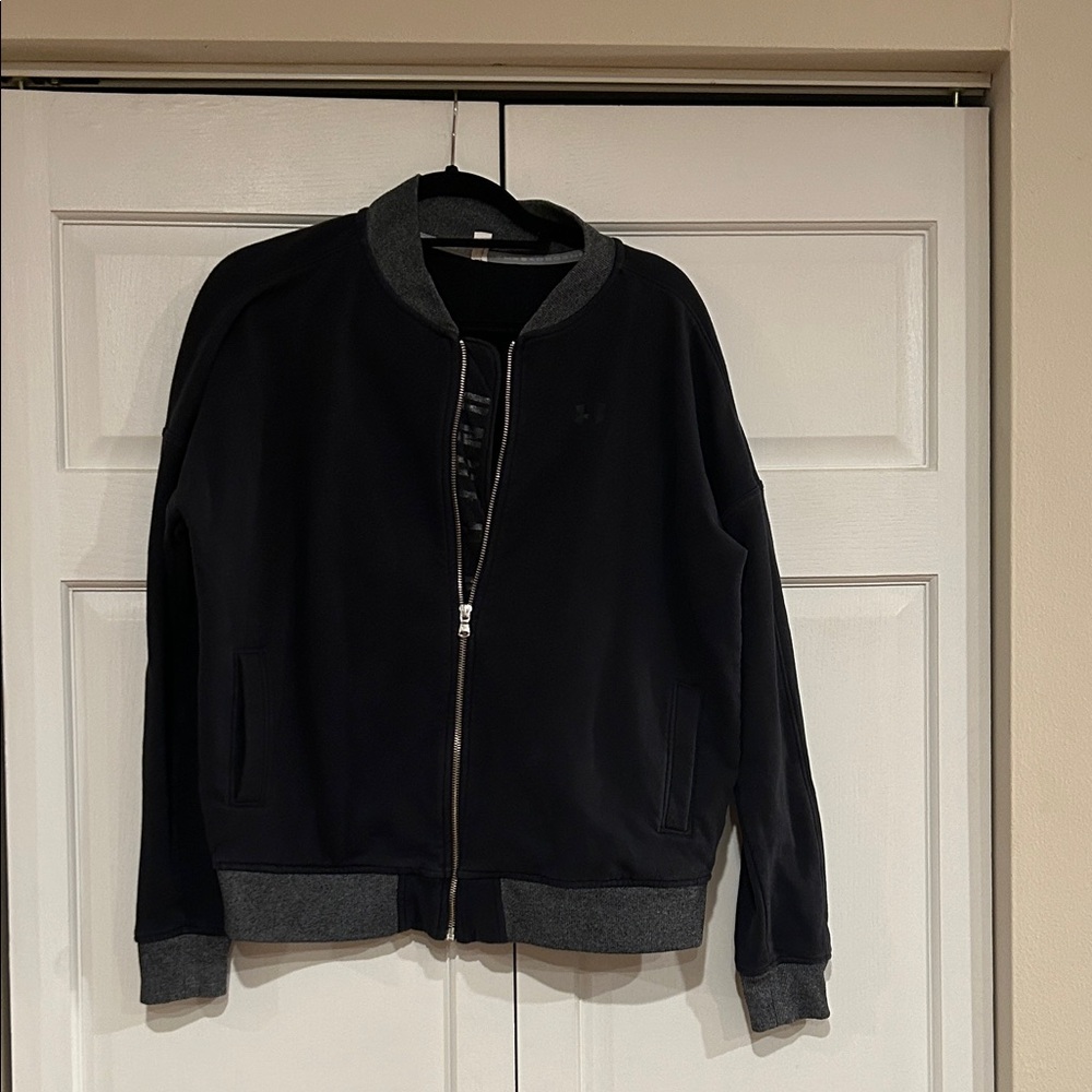 Under Armour Black and Gray Women's Sweater